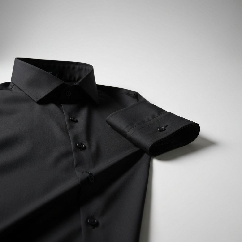 Camisa Negra Slim